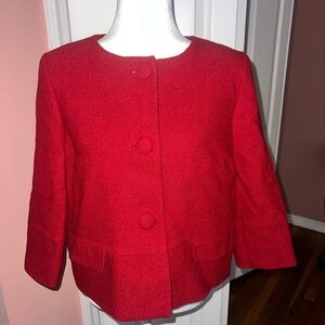 Kate Hill Petite Wool Blazer
